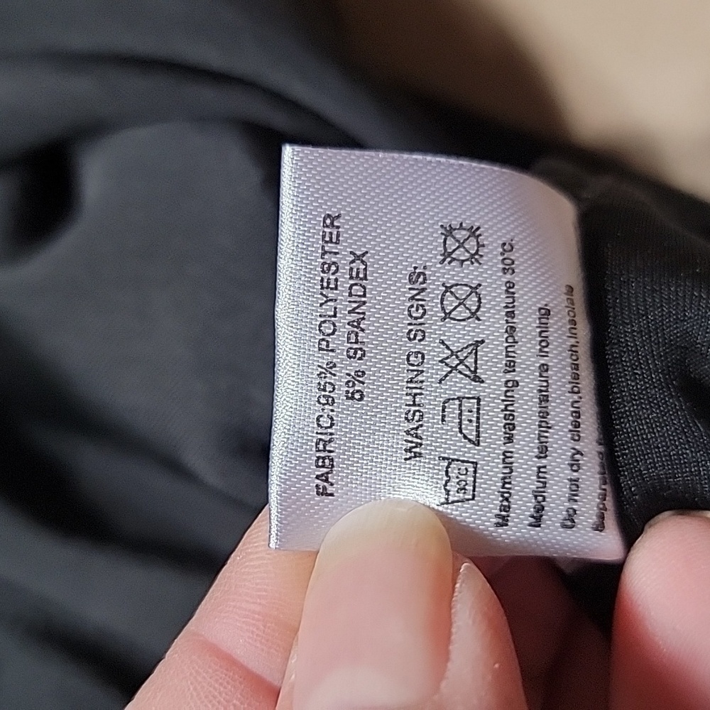 Urban Coco Size L Skater Style Black Skirt, NEW with Tag - Picture 10 of 10